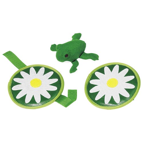 Frog, velcro catch game