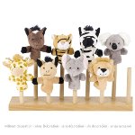 Fingerpuppet set, wild animals