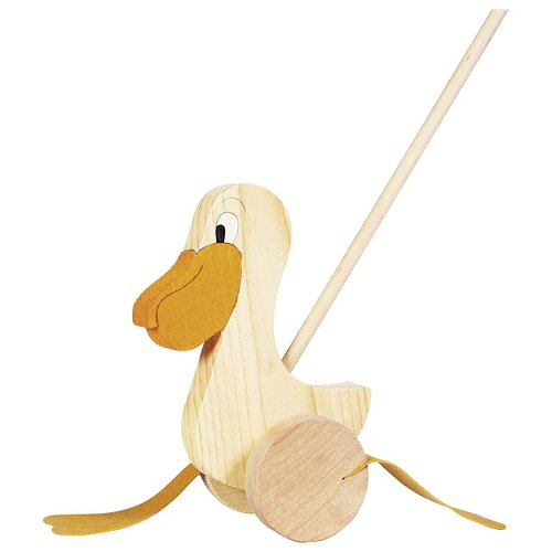 Pelican, push-along animal