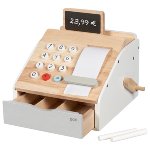 Shop cash register with sound when opened