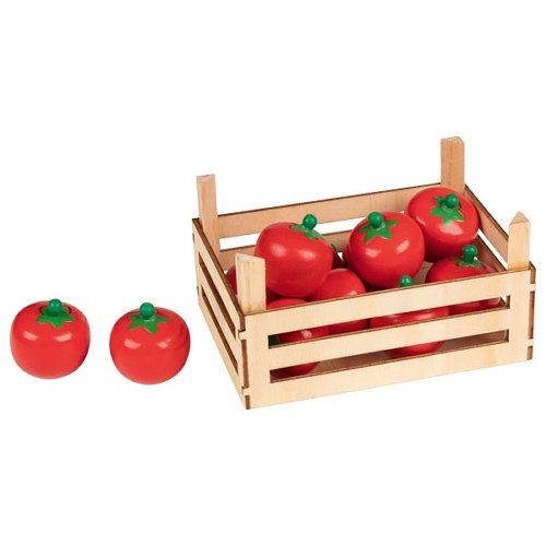 Tomaten in Gemüsekiste