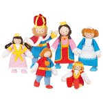Flexible puppets Royal Family