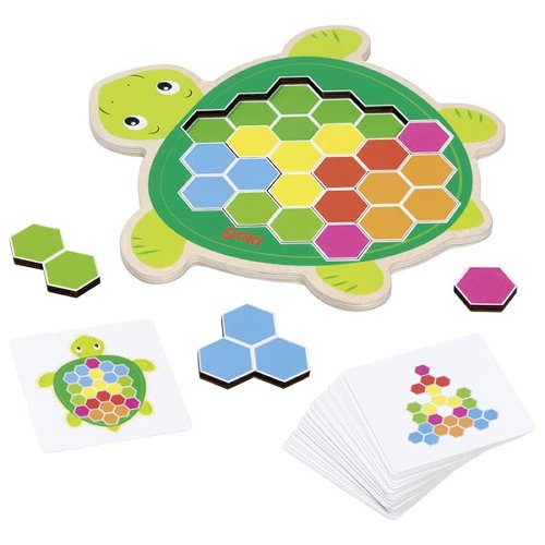 Turtle puzzle game Rosy