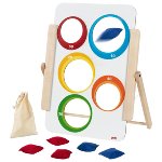 Target throwing game for young and old, can be played from