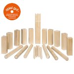 Kubb, Vikings game, middle size, in a cotton bag