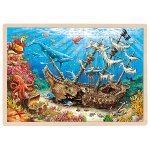 Puzzle, sunken ship, Santa Elena