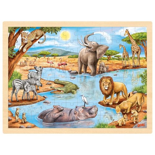 Puzzle Africa savannah