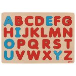 Puzzle alphabeto estilo montessori, francés