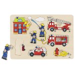 Fire brigade, lift-out puzzle