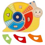 Lumaca da gioco con selezione di colori e forme