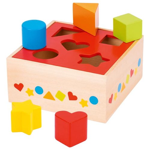Caja de formas de color, goki basic.