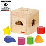 Cubo con forme colorate II