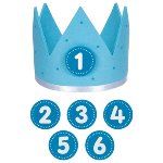 Birthday crown blue