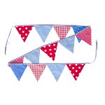 Bunting blue-red