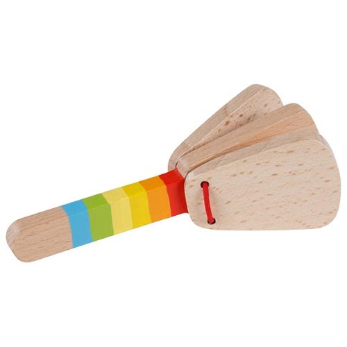 Stick castanets rainbow
