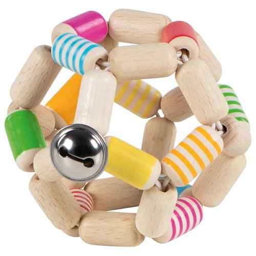Touch ring elastic ball, striped