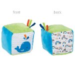 Cube with crinkle foil and bell