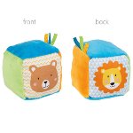 Cube with crinkle foil and bell
