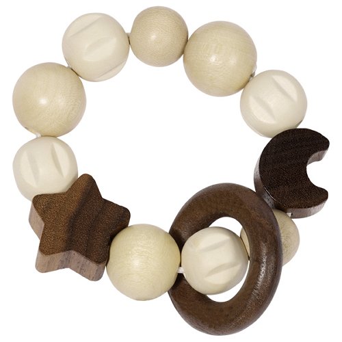 Anello tattile elastico luna e stella