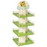 Rotating display for sales, placement for Holztiger products