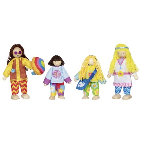 Famille de poupées flexibles "Love & Harmony"