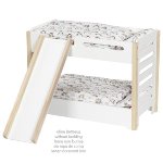 Bunk bed with slide