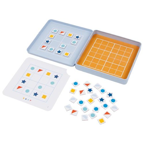 Sudoku,16,2 x 6,2 x 2,6 cm,36 magnets, 25 Sudoku templates