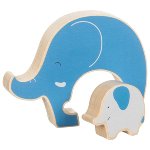Stand-up puzzle elephant