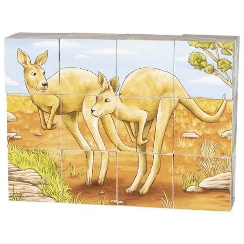 Puzzle de dados Animales australianos