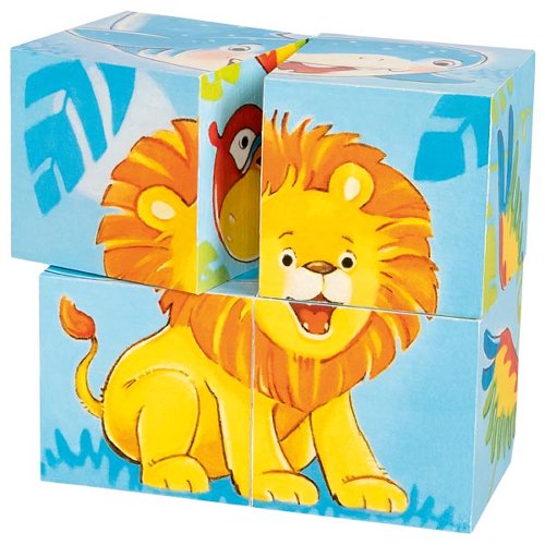 Cube puzzle animali selvaggi
