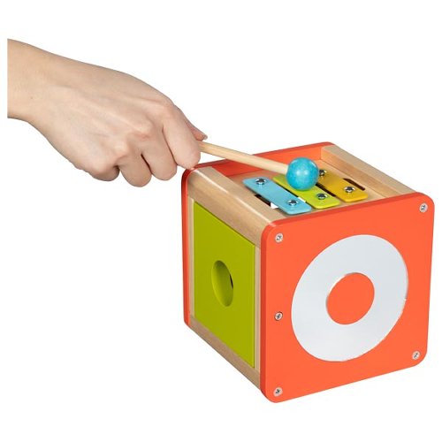 Cube de motricité et d'activités musicales