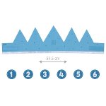 Geburtstagskrone blau