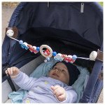 Pram chain cars with clips