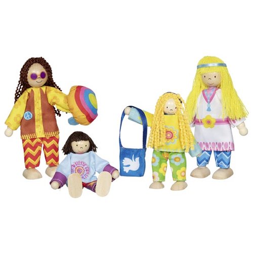 Famille de poupées flexibles "Love & Harmony"
