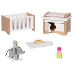 Doll furniture style, baby room