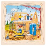 Puzzle de capas, construimos una casa