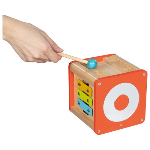 Cube de motricité et d'activités musicales