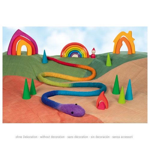 Serpiente de fieltro Boa