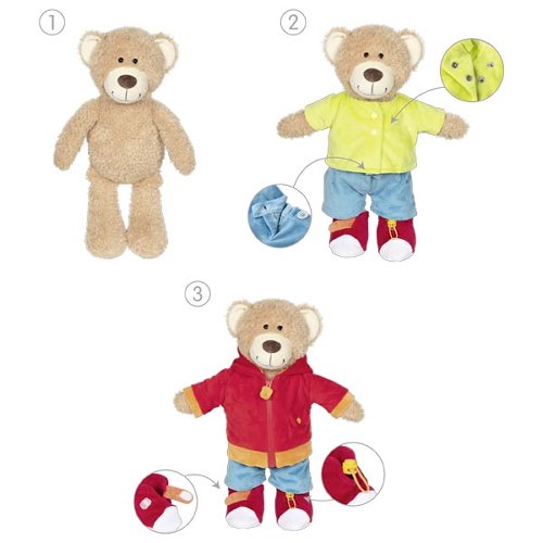Learn to dress Teddy Brommel