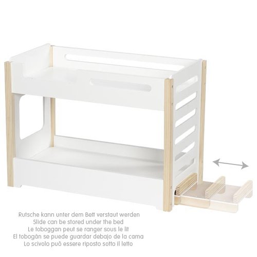 Bunk bed with slide
