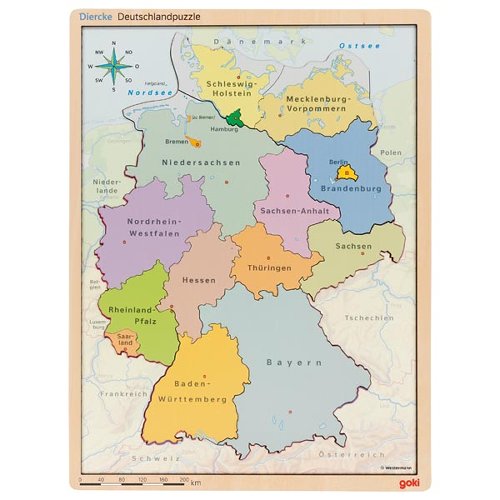 Puzzle dans un puzzle Allemagne